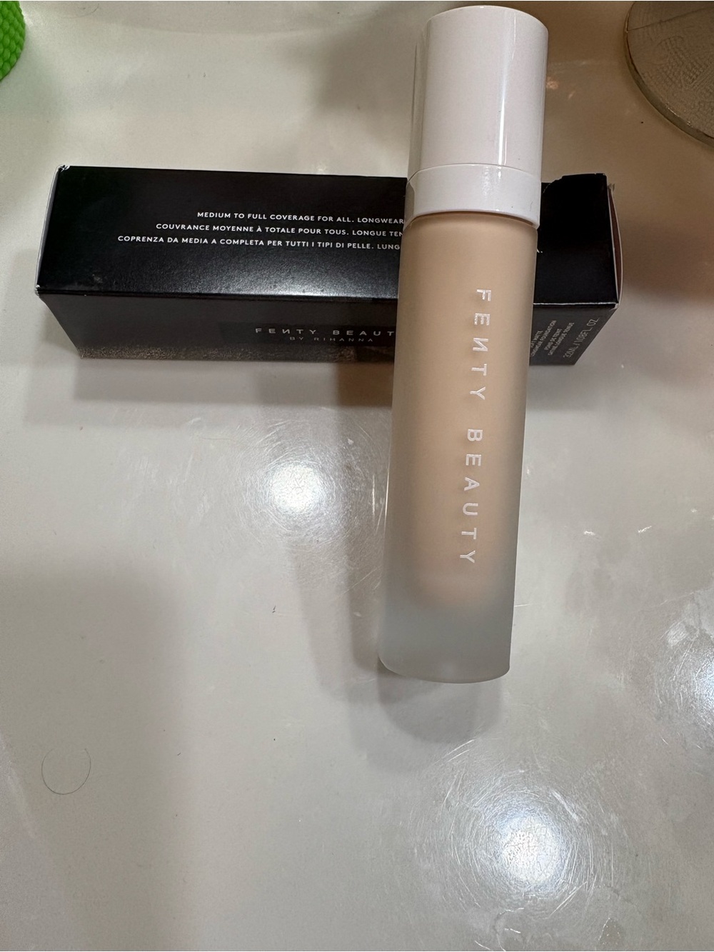 Fenty Beauty Foundation Bottle — Shade 120. Light with neutral undertones. New